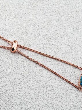 Kendra Scott Gold Veined Turquoise